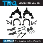 Trq Front Suspension Kit Sway Bar Control Arm Ball Joint Tie Rod 14P For Sequoia. Fixed Price $444.95.