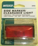 Wesbar 3293 Waterproof Sidemarker Light Kit Red. Fixed Price $14.32.
