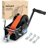 Nilight Boat Trailer 3500 Lbs Hand Crank Heavy Duty Winches. Fixed Price $48.99.