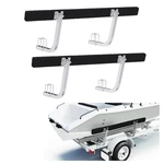 Ecotric 61" Boat Trailer Bunk Guide-on Rails, Galvanized, Adjustable. Fixed Price $164.50.