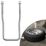 Elitewill Spare Tire Carrier Zinc Plated 9" U-bolt Mount, Silver. Fixed Price $14.02.