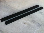 (2) Black Bunk Boards - Marine Trailer Runners Pontoon Bass Boat 2X4X94. Fixed Price $139.95.