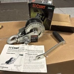 Curt 29433 Manual Crank Boat Trailer Winch 900 Lbs Capacity 6-1/2" Handle. Fixed Price $19.00.