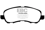 DP31614C Ebc Redstuff Front Brake Pad Set Fits Mitsubishi Galant. Fixed Price $119.55.