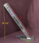 Ez Loader Boat Trailer 3"X 2" Winch Post Stand Galvanized 25002179110 Fits. Fixed Price $79.95.