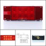 Trailer Led Light Stud Mount Optronics Submersible Rectangle Marine STL15 Only. Fixed Price $23.99.