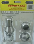 Convert-a-ball 903 Stainless Steel Trailer Set 1" Shank 1-7/8& 2"BALL. Fixed Price $94.04.