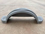 Ez Loader Boat Trailer Gray Composite Fender 13" Tire Single Axle. Fixed Price $50.00.