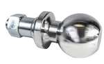 Chrome Trailer Hitch Ball With 1/2" Shaft. Fixed Price $14.45.