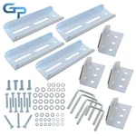 4PCS 8" Galvanized Swivel Top Bunk Bracket Kit With Hardware 2X3 Boat Trailer. Fixed Price $34.66.