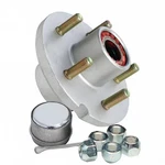 Dexter 81093 Galvx Wheel Hub Kit, 5 On 4-1/2" Studs, 1-3/8" 1-1/16" Spindle. Fixed Price $103.80.