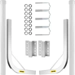 Vevor 60 Inch Boat Trailer Guide On With Pvc Covers Adjustable Width For Ski .... Fixed Price $104.90.