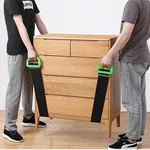 Adjustable Lifting Moving Straps - 2 Pack Furniture Black/green. Fixed Price $24.63.