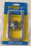 Sq U-bolt Galvanized 9/16" X 1/16" Seachoice 57401 Marine Boat Nuts Washers. Fixed Price $8.50.