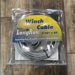 Tie Down Engineering Winch Cable - 7/32" X 50' Length Galvanized Steel W/ Hook. Fixed Price $49.99.
