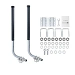 Boat Trailer Guides, 40 IN/48 Height Poles, 2PCS High-hardness Steel. Fixed Price $68.20.