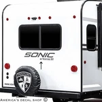 Sonic By Venture Rv Camper Trailer Decal Stickers 1PC Oem New Oracle 40. Fixed Price $69.99.