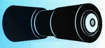 Moeller 90811-48 10" Deep Keel Rubber Trailer Roller Steel Inner Sleeve 5/8"ID. Fixed Price $21.76.