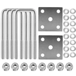 Katuna Stainless Steel Square Bolt Kit For Boat Trailer Axle Leaf Springs, .... Fixed Price $66.05.