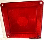 Nos Wesbar 3335T Red Replacement Lens 4.5" Square. Fixed Price $16.99.