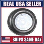 Trailer Tire Rim ST205/75D15 F78-15 Inch Lrc Lug White Spoke Wheel. Fixed Price $98.99.