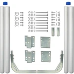 Boat Trailer 31"-48" Adjustable Design, Guides Poles KITSA. Fixed Price $136.82.