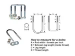 Tie Down Engineering U-bolt (each) Square #86234. Fixed Price $15.09.