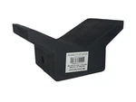 Seasense - Black Rubber Bow Stop 4" X 1/2" Shaft 100MM 13MM 50080815. Fixed Price $16.85.
