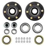 Trailer Hubs 6000# 6X5.5 Idler Axle With Dust Caps Plugs Nuts 15123. Fixed Price $142.89.