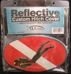 Wes Reflective Custom Hitch Cover Diver WP-211C. Fixed Price $31.87.