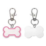 Meccanixity Pet Id Tags Bone Shape, Metal 30X20MM, Hot Pink. Fixed Price $10.61.