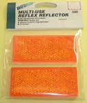 Wesbar 3382 Class Reflex Reflector Amber. Fixed Price $9.87.