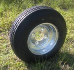 Towmaster 480 X Trailer Tire Load Range C 8" Galvanized Rim Lug. Fixed Price $65.20.