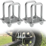 Square U-bolt Kit For Boat Trailer Mounting Axle Leaf Springs 2 W 5. Fixed Price $40.26.