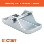 Bolt-on Jack Foot (fits 2" Tube, 2,000 Lbs.). Fixed Price $20.34.