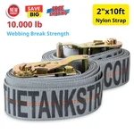 2X Heavy Duty Motorcycle Tie Down Straps 10.000LB Webbing Break Strength Us Made. Fixed Price $87.24.
