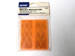 Wesbar 3382 Amber Reflex Reflector With Adhesive Pack Of Each. Fixed Price $14.99.