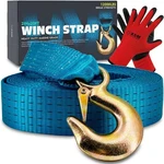 Heavy-duty Marine-grade Boat Trailer Winch Strap Kit (2" X 20', 12,000 Lbs Break. Fixed Price $24.99.
