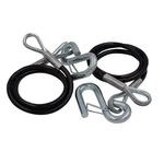C.e. Smith Safety Cables - 5000LB Capacity Pvc Coated Pair 16672A. Fixed Price $57.49.