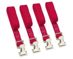 Powertye X 4FT Utility Lashing Strap Made Inch, 4-PACK, Red. Fixed Price $18.70.
