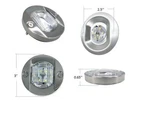 Pactrade Marine Led Transom Navigation Stern Anchor Light SS304 IP67 Flush Mount. Fixed Price $16.95.
