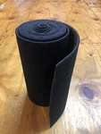 Black Ribbed Bunk Carpet / Marine Boat Trailer Runners Outdoor - 24" X 22'. Fixed Price $69.95.