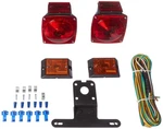 Maxxhaul 70094 12V Incandescent Trailer Light Kit Stop, Tail, Brake, Merun. Fixed Price $34.00.