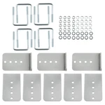 8PCS Galvanized L-type Boat Trailer Bunk Bracket Kit For 3 X Crossmember New. Fixed Price $90.76.