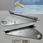 Seachoice Split Keel Roller Bracket 2/PK Boat Trailer Galvanized Steel Scp 55530. Fixed Price $20.00.