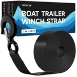 Heavy Duty Boat Trailer Winch Strap With Hook - 2" X 20' 10,816LBS Breaking.... Fixed Price $28.78.