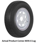 ST225/75D15TRAILER Tire 6 Inchwidth Bias Ply Whitestripes. Fixed Price $141.33.