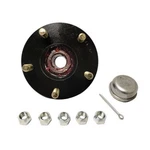 Dexter 81090 Trailer Wheel Hub Kit, 5 On 4-1/2" Studs, 1-3/8" 1-1/16" Spindle. Fixed Price $92.82.