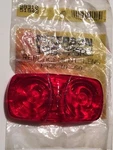 Red Clearance Bullseye Marker Replacement Len, Peterson 138-15R 2/LOT. Fixed Price $10.90.