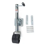 Zinc Plated Boat Trailer Ram Dual Wheel Tongue Jack Swivel Mount 1500LB. Fixed Price $103.54.